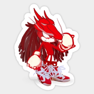 SHIRY-NUCKLES Sticker